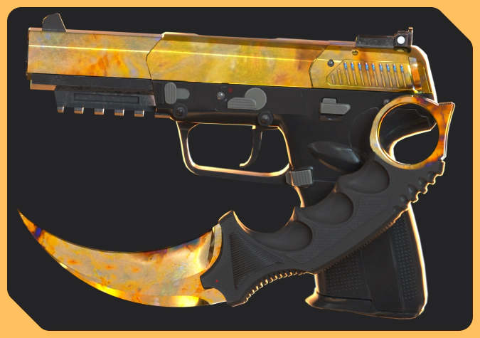 cs2 case hardened gold gem skins