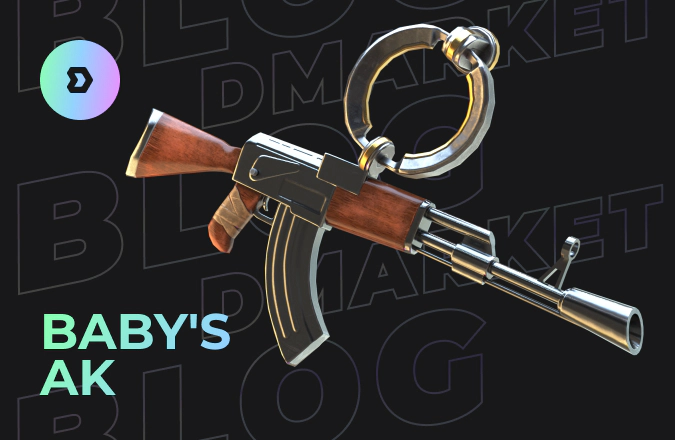 cs2 charm Baby's AK