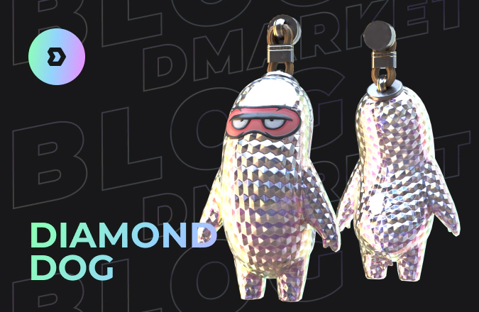 cs2 charm Diamond Dog