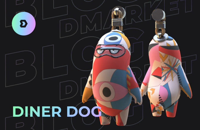 cs2 charm Diner Dog