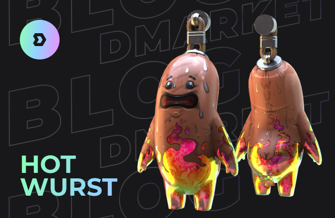 cs2 charm Hot Wurst