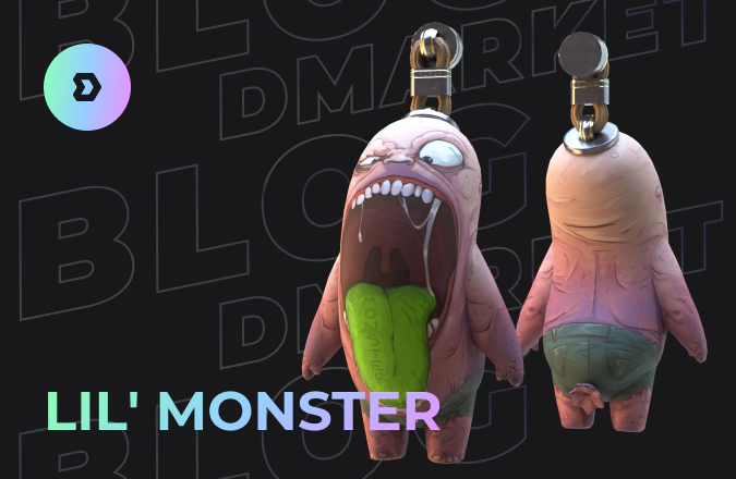 cs2 charm Lil' Monster