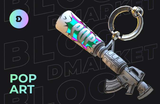 cs2 charm POP Art