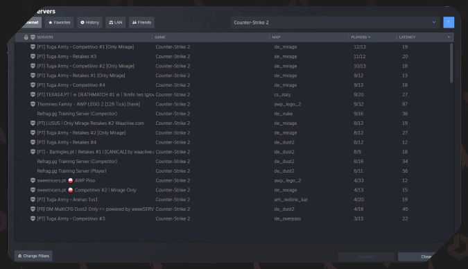 cs2 game servers