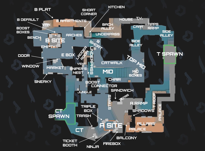 mirage map callouts