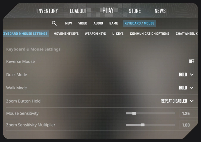 cs2 mouse settings