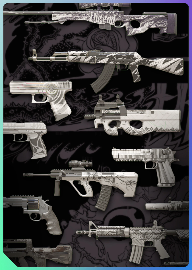 Achroma Collection skins