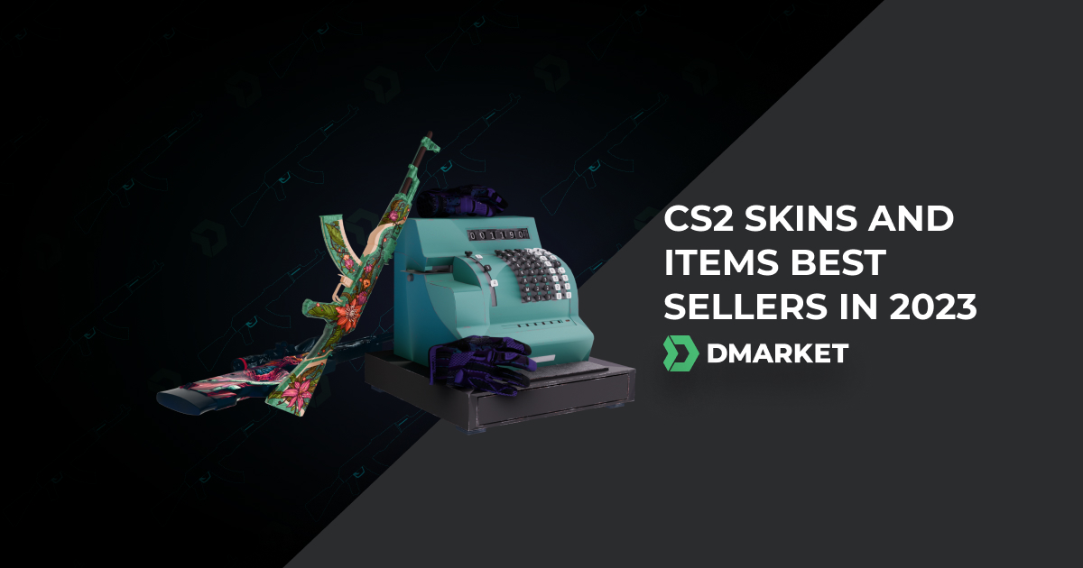 CS2 Skins and Items Best Sellers in 2023 (By Purchases on DMarket)