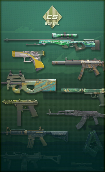 Boreal Collection Skins
