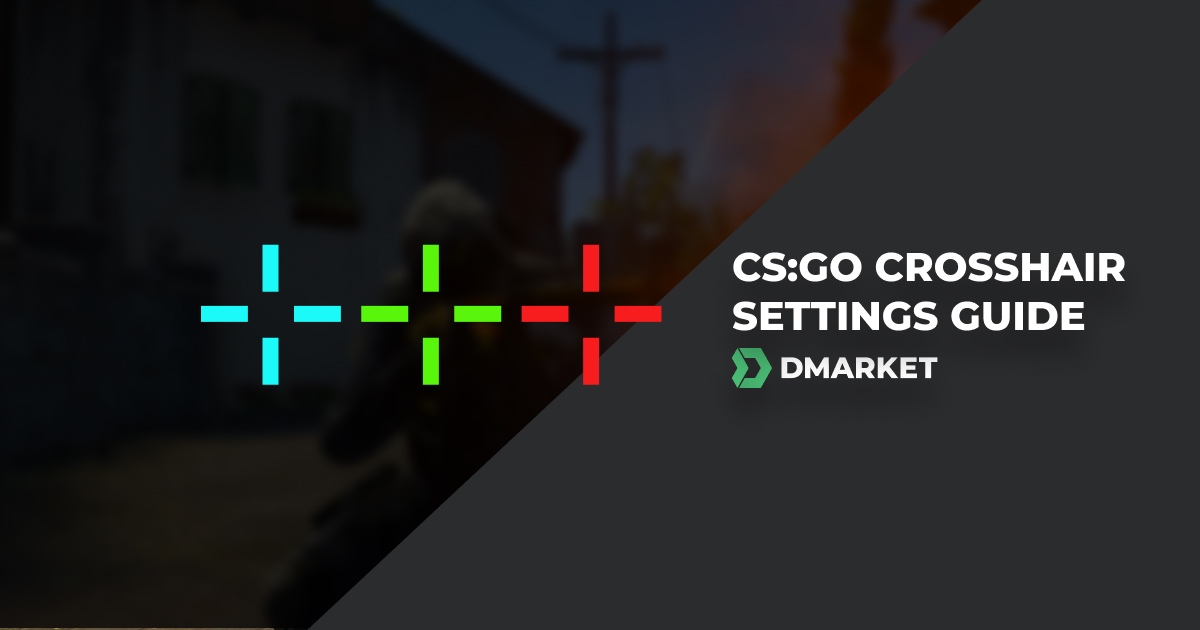 erfaring Skifte tøj Endelig CS:GO Croshhair Settings | How to Change Crosshair in CS:GO | DMarket | Blog