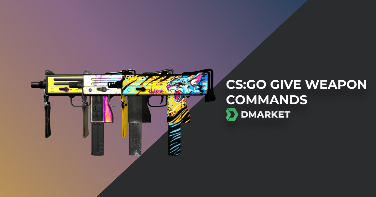 CS:GO and CS2 Give Weapon Commands List