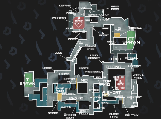 All Inferno Callouts in CS:GO and CS2 | DMarket | Blog