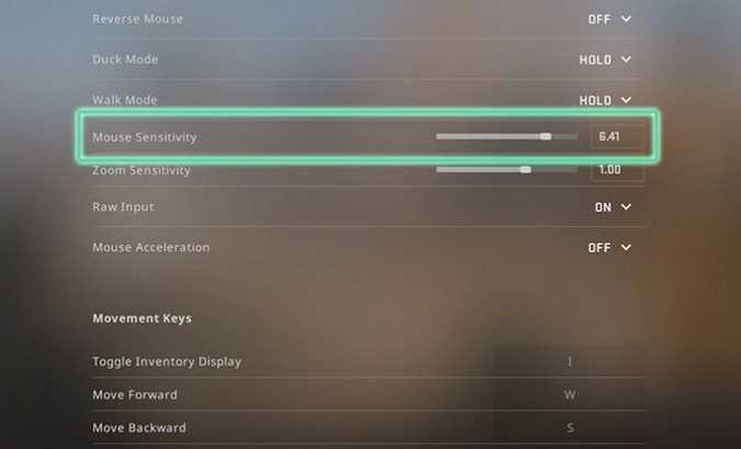 csgo mouse settings