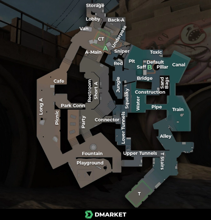 overpass map callouts