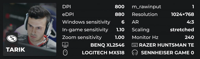 tarik config devices