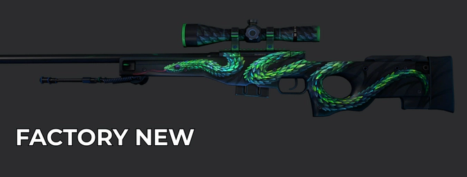 csgo skin factory new