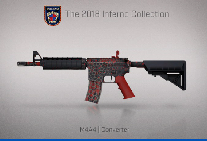 CS:GO skin M4A4 Converter