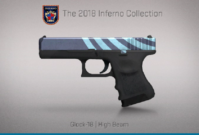 CS:GO skin Glock-18 High Beam