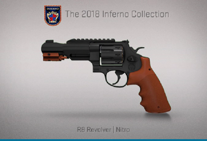 CS:GO skin R8 Revolver Nitro