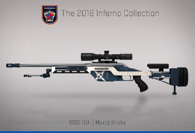 CS:GO skin SSG 08 Hand Brake