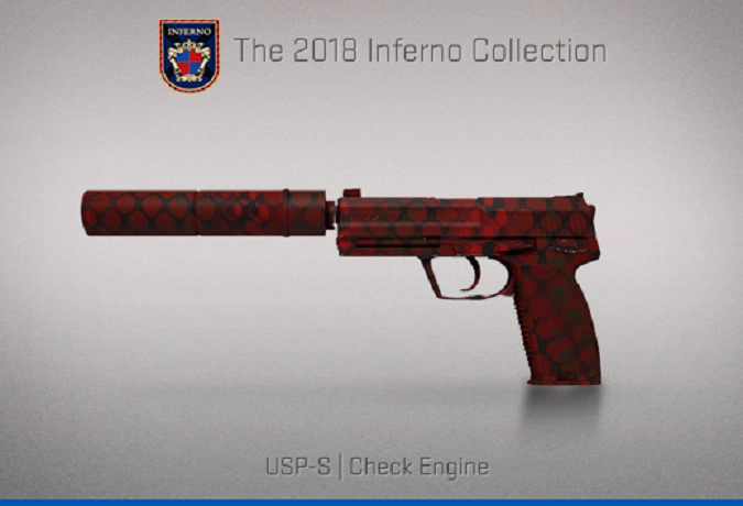 CS:GO skin USP-S Check Engine