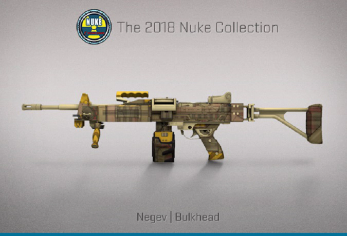 CS:GO skin Negev Bulkhead