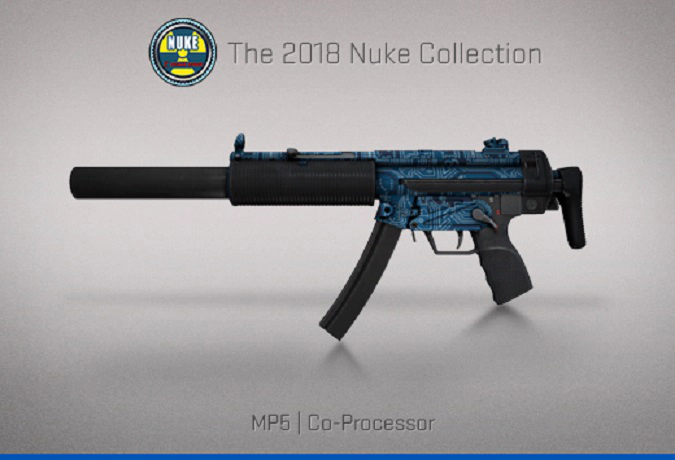 CS:GO skin MP5 Co-Processor