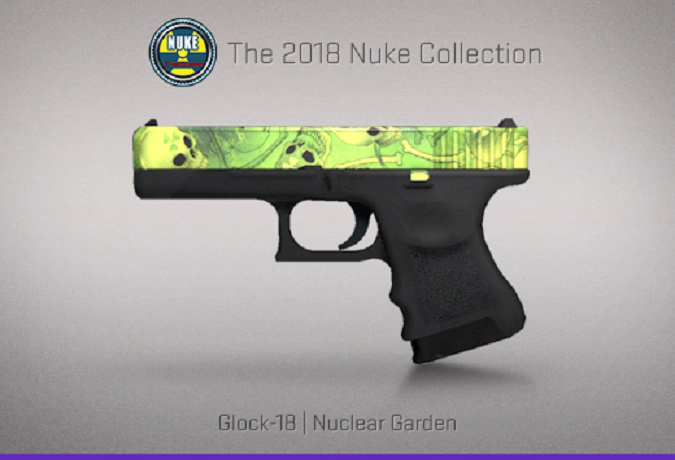 CS:GO skin Glock-18 Nucklear Garden