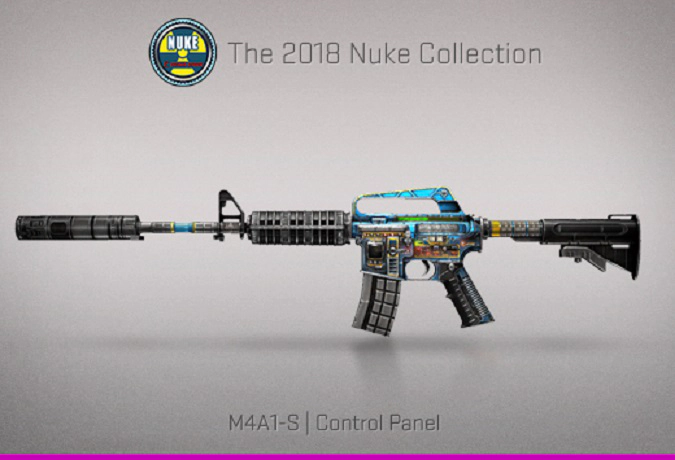 CS:GO skin M4A1-S Control Panel