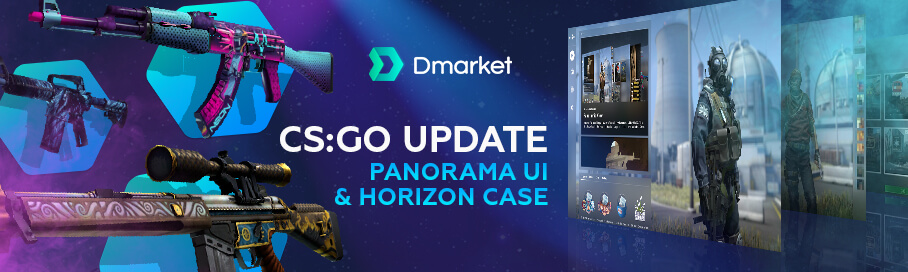 CS:GO Update:Panorama UI and New Horizon Case