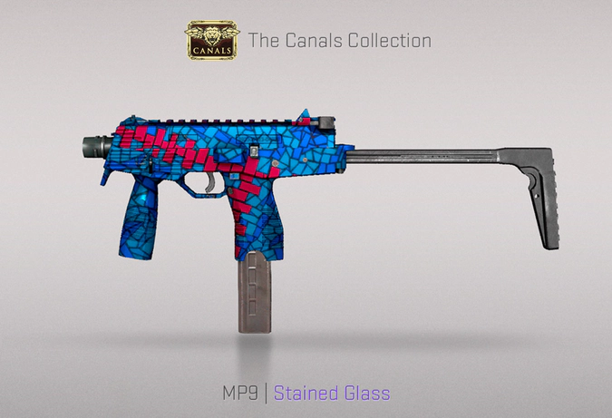 mp9 stained glass