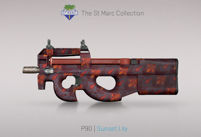 p90 sunset lily