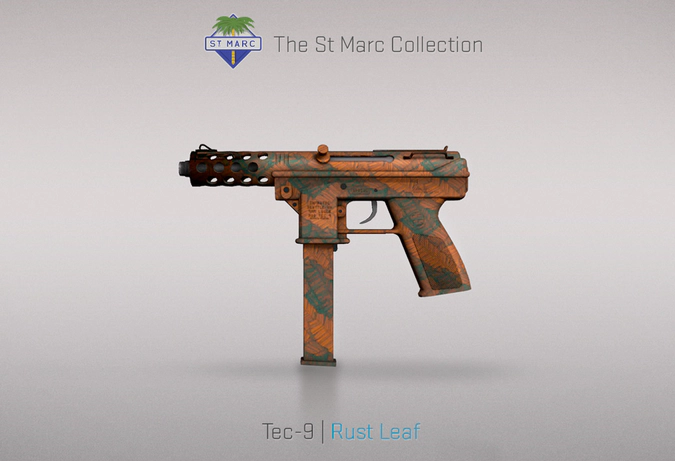 tec 9 rust leaf