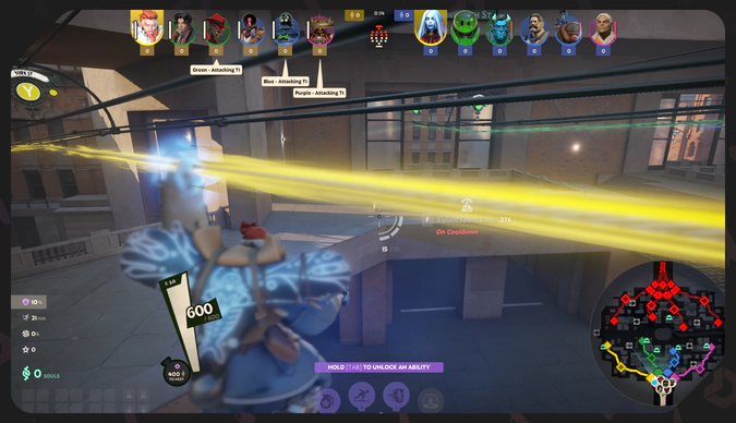 in-game action in Deadlock