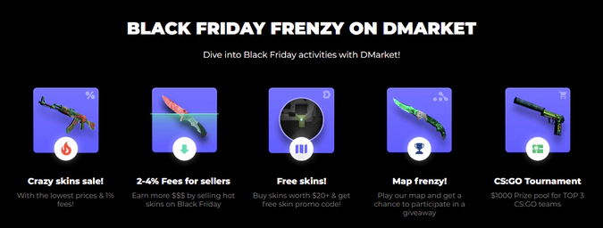 Black Friday on DMarket 2021