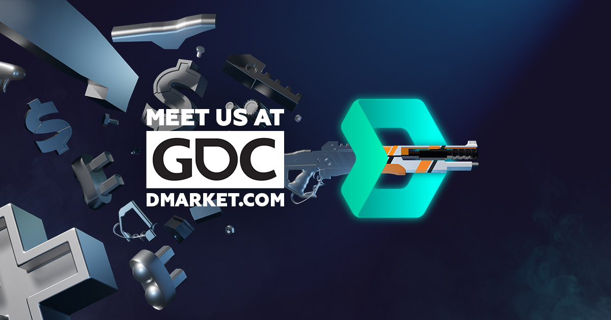 Meet DMarket at GDC to Discover Tools & Formulas for Building a Strong In-Game Items Economy