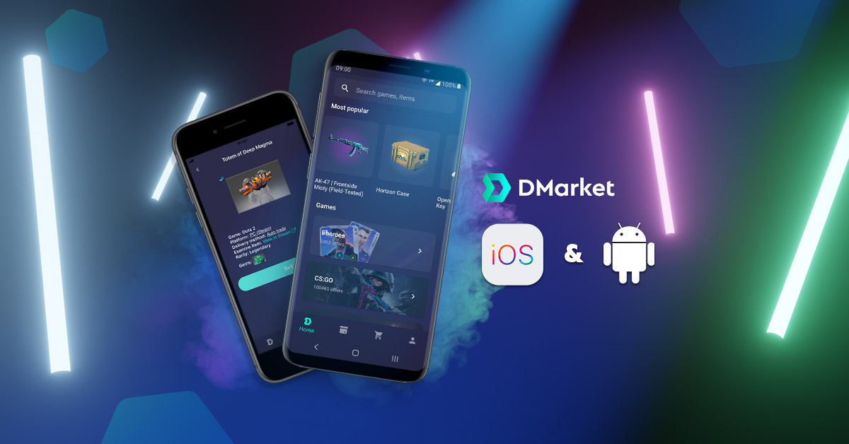 DMarket Goes Mobile: Introducing Our App for iOS and Android