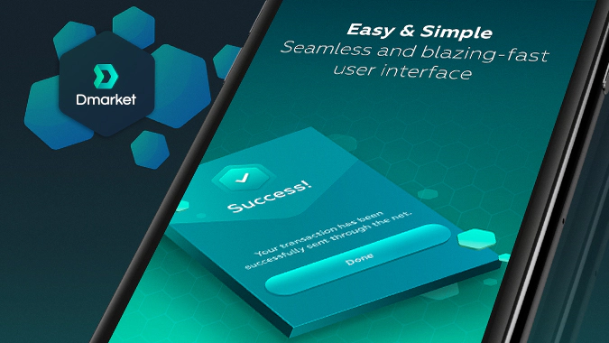 DMarket wallet on mobile