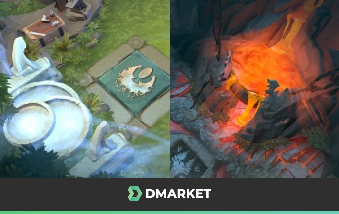 Fountain in Dota 2