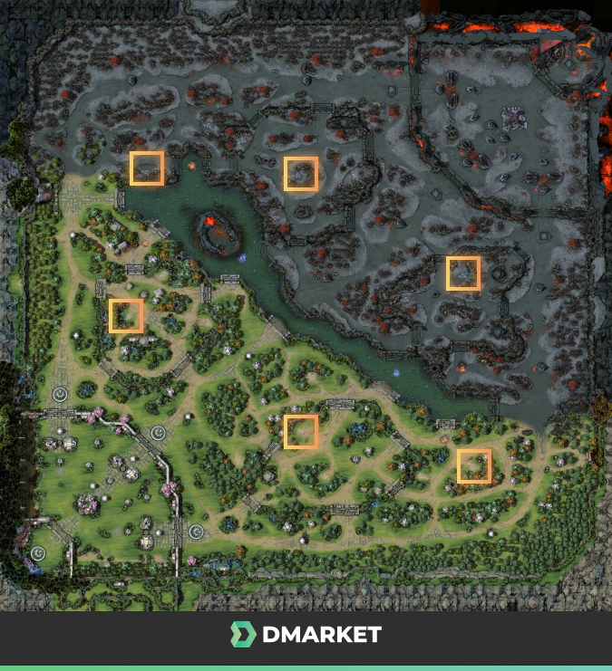 Large Camps in Dota 2