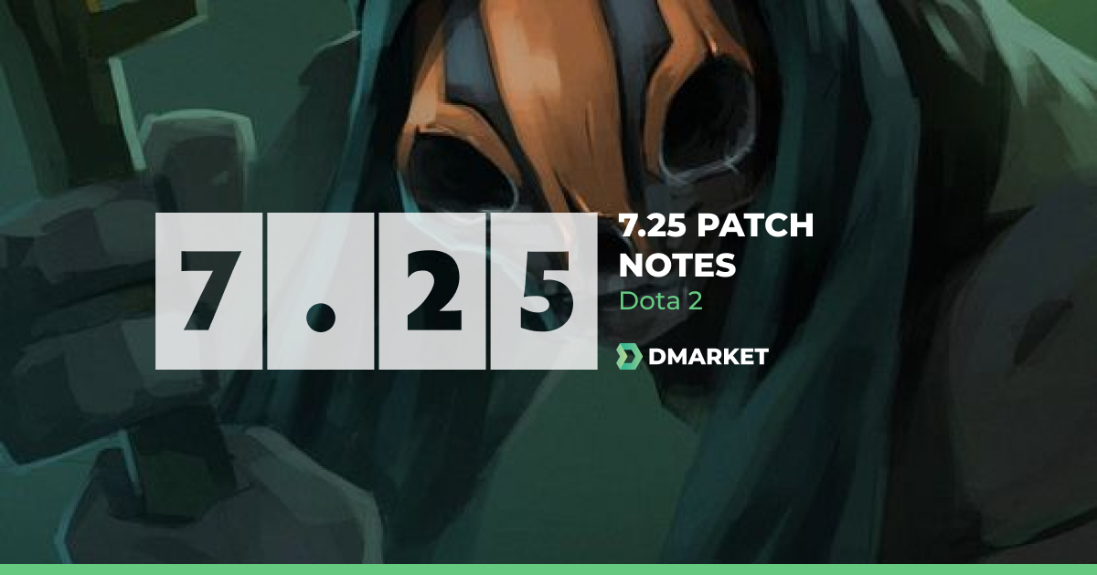 Dota 2 New 7.25 Patch Notes
