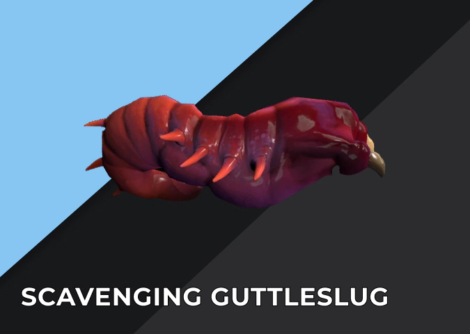 Scavenging Guttleslug in Dota 2