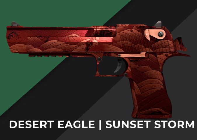 Desert Eagle Sunset Storm