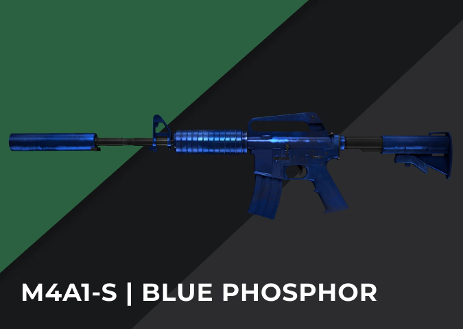 M4A1-S Blue Phosphor