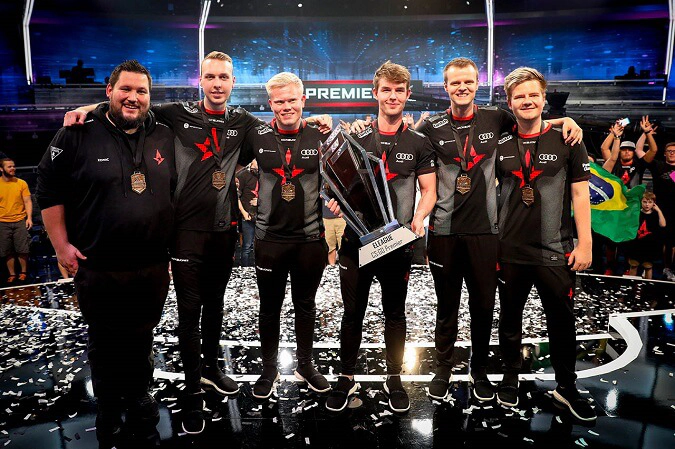 Astralis winner of ELEAGUE CS:GO Premier 2018