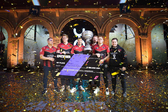 The Champions of Epicenter CS:GO 2018 - FaZe Clan