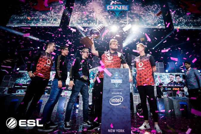 Mousesports win the ESL One New York 2018