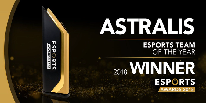 Esports Awards Best Team 2018