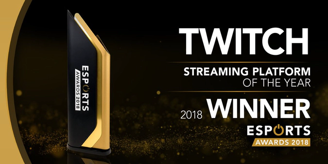 Esports Awards Best Streaming Platform of 2018