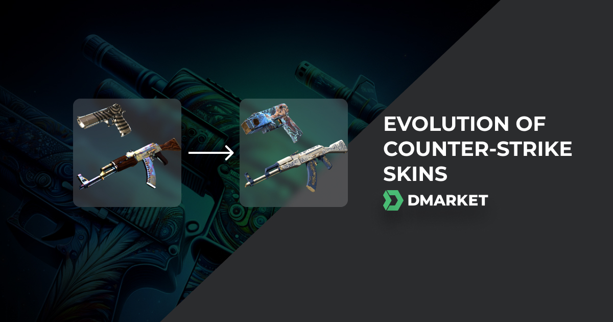 Evolution of Counter-Strike Skins (From CS 1.6 to Counter-Strike 2)